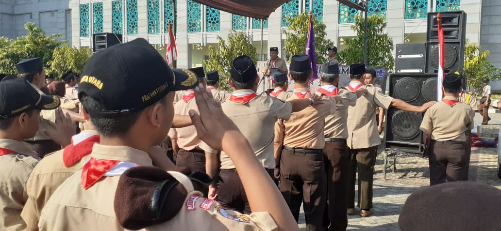 MERIAH HUT PRAMUKA KE 58 DI JIC DIHADIRI 1500 ORANG Jakarta Islamic