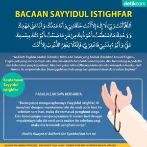 Bacaan Doa Sayyidul Istighfar Lengkap Dengan Latin Dan Artinya Doa IMAGESEE