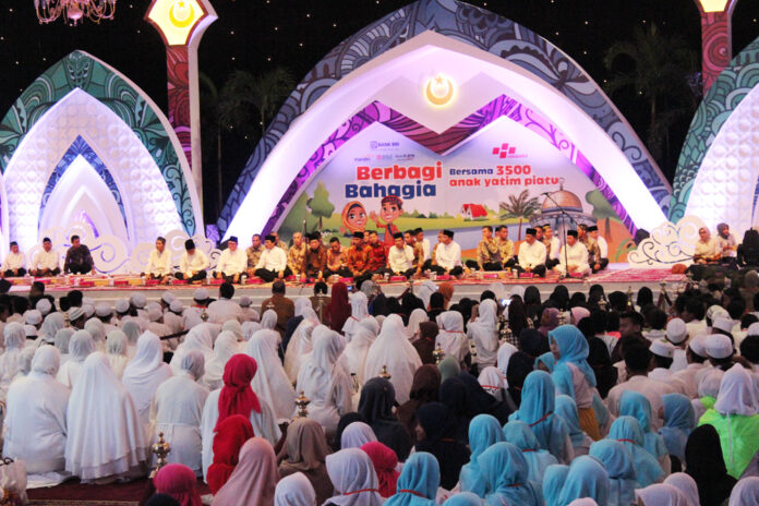 Jokowi Hadir di Buka Puasa bersama anaka yatim
