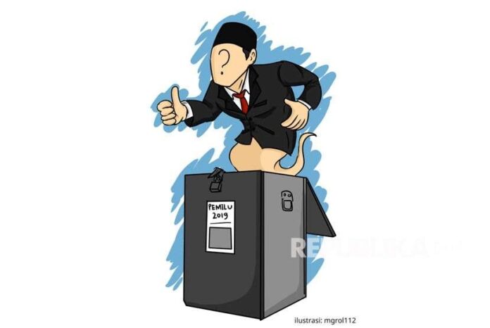ilustrasi suara pilpres