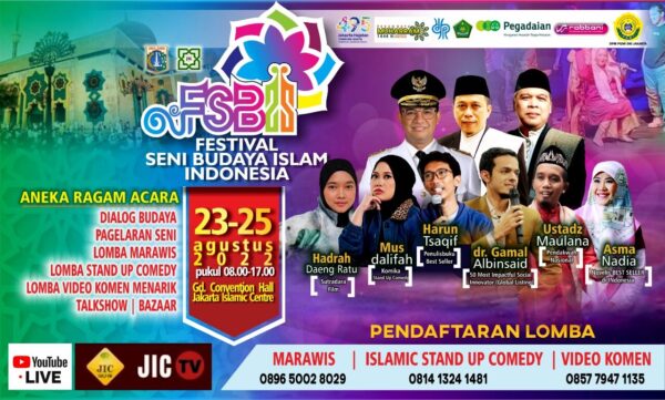 AYO UNJUK BAKAT DI FESTIVAl SENI BUDAYA ISLAM INDONESIA