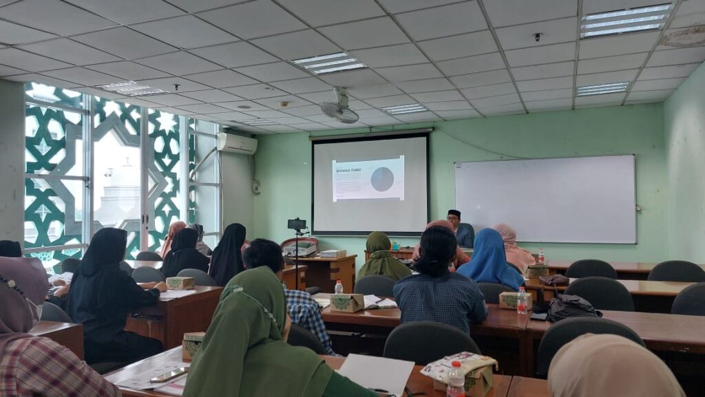 Kelas bahasa Turki diikuti 40 peserta
