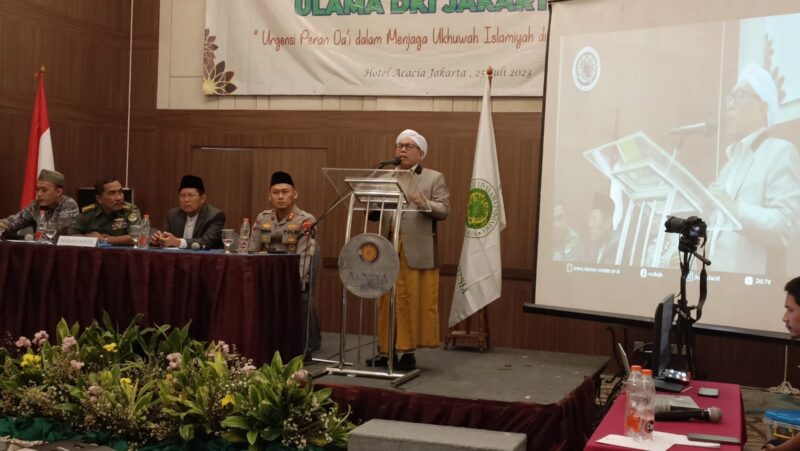 JAGA UKHUWAH DI TAHUN POLITIK, MUI JAKARTA GELAR SILATURAHIM DAN HALAQOH ULAMA