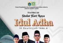 HADIRILAH SHOLAT HARI RAYA IDUL ADHA 1446 H DI JAKARTA ISLAMIC CENTRE