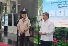 MENHAJ GUS IRFAN APRESIASI DUKUNGAN IMIGRASI, LAYANAN PASPOR HAJI DIPERCEPAT HINGGA AKHIR PEKAN