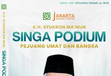 KATALOG BUKU KH. SYUKRON MA’MUN SINGA PODIUM PEJUANG UMAT DAN BANGSA