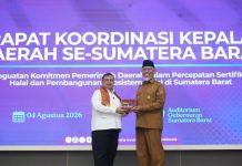 BPJPH TERIMA HIBAH TANAH UNTUK KANTOR UPT SUMBAR