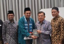 JELANG MUKTAMAR V, JK DORONG WAHDAH ISLAMIYAH CETAK LEBIH BANYAK PENGUSAHA MUSLIM